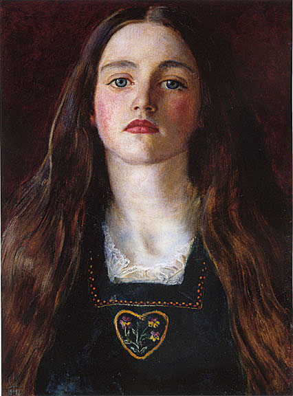 Portrait of a Girl - John Everett Millais