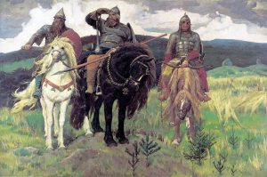 Bogatyrs by Viktor Vasnetsov