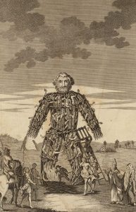 The Wicker Man of the Druids