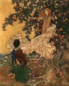 Edmund Dulac - The Garden of Paradise