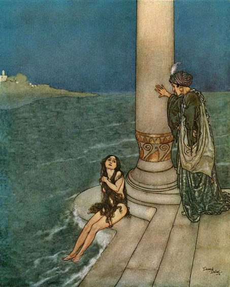 By Edmund Dulac - Gutenberg.org: Stories from Hans Andersen, with illustrations by Edmund Dulac, London, Hodder & Stoughton, Ltd., 1911.