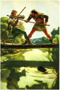 NC Wyeth Robin Hood Little John 1917Capture