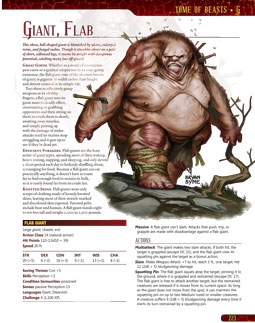 Preview of Tome of Beasts: Flab Giant