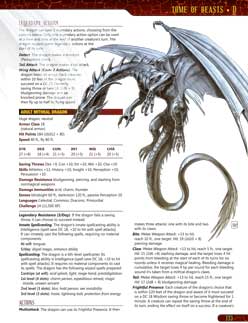 Preview of Tome of Beasts: Mithral Dragon