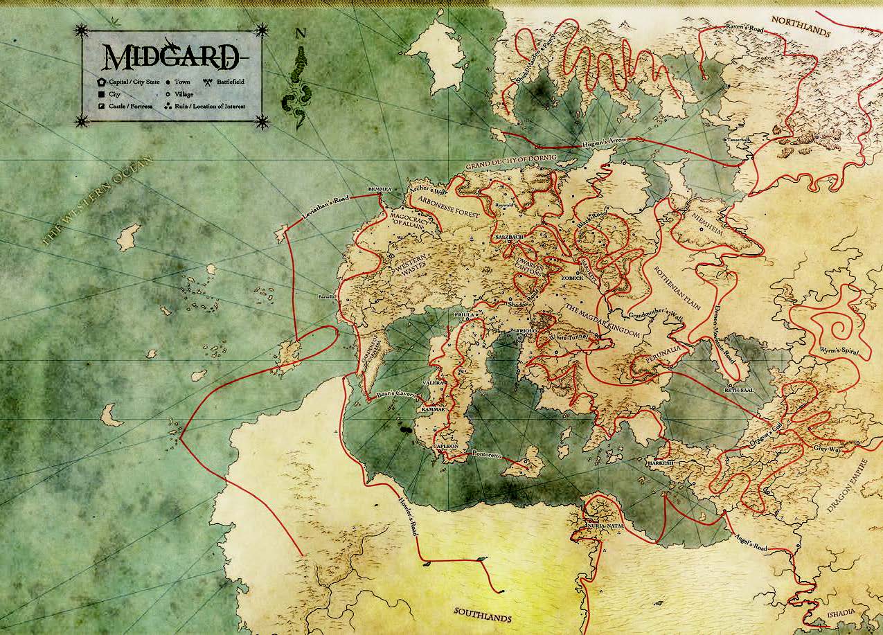 Midgard Ley Magic Tapping Ley Lines LaptrinhX News   Midgard Ley Lines Map 