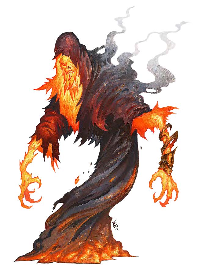 fire elemental dandd