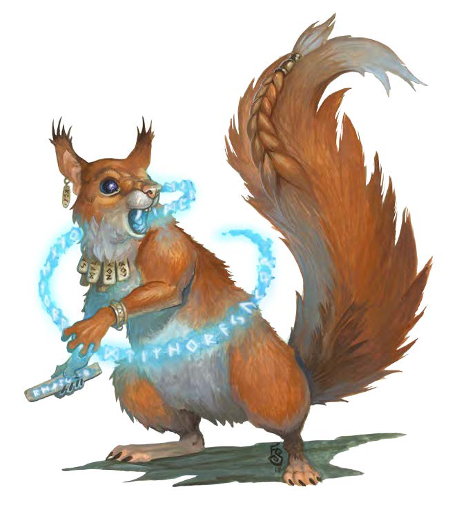 The Ratatosk Magical Items And Equipment Of The Squirrel Folk Kobold