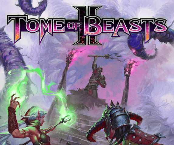 Kobold Press has launched The Tome of Beasts a new 5e monster manual on  Kickstarter. Many of the monsters included in the Tome of Beasts originally  appeared in the Midgard and Southlands