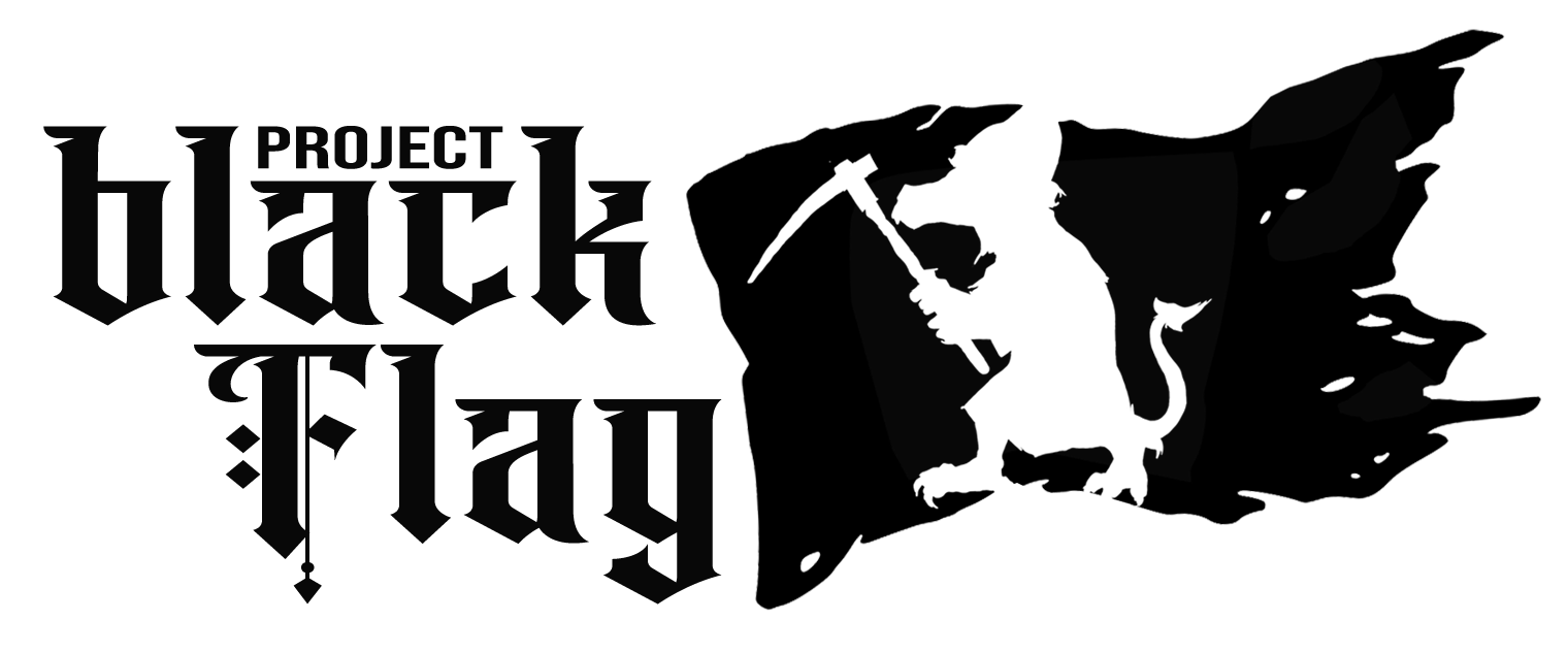 Project Black Flag: logo do projeto novo e sistema de RPG da Kobold Press