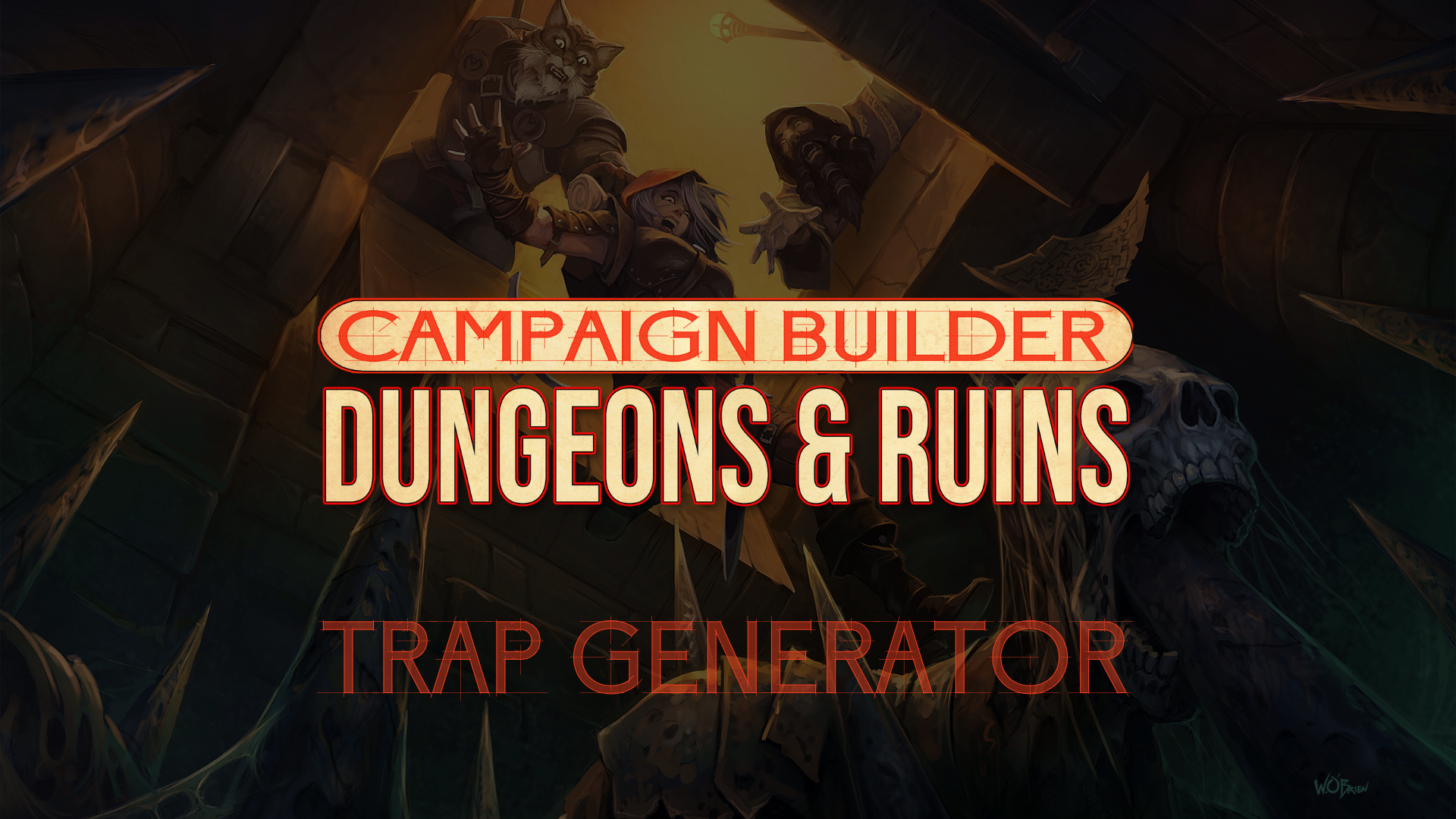 Campaign Builder: Dungeons & Ruins Trap Generator